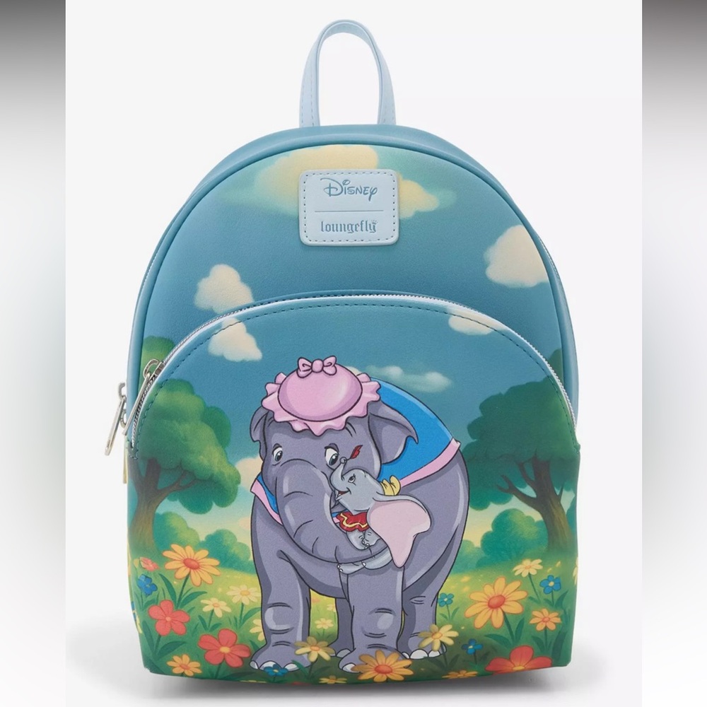 Loungefly Disney Dumbo Flower Field Mini Backpack